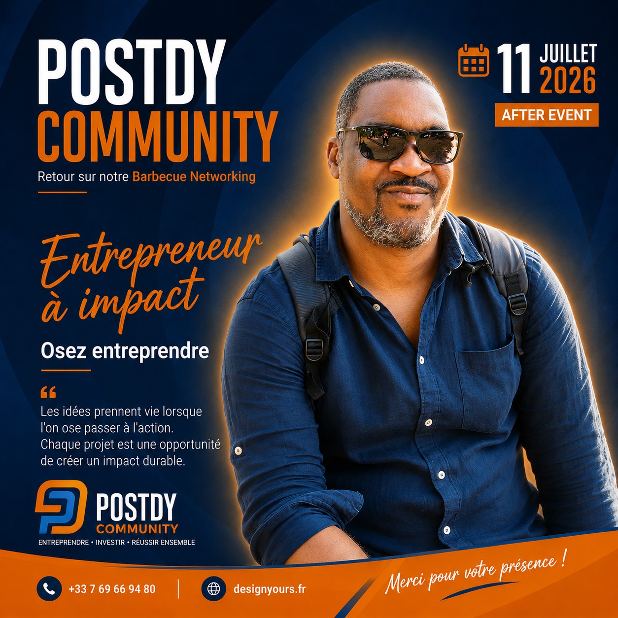 Après-événement Postdy Studio